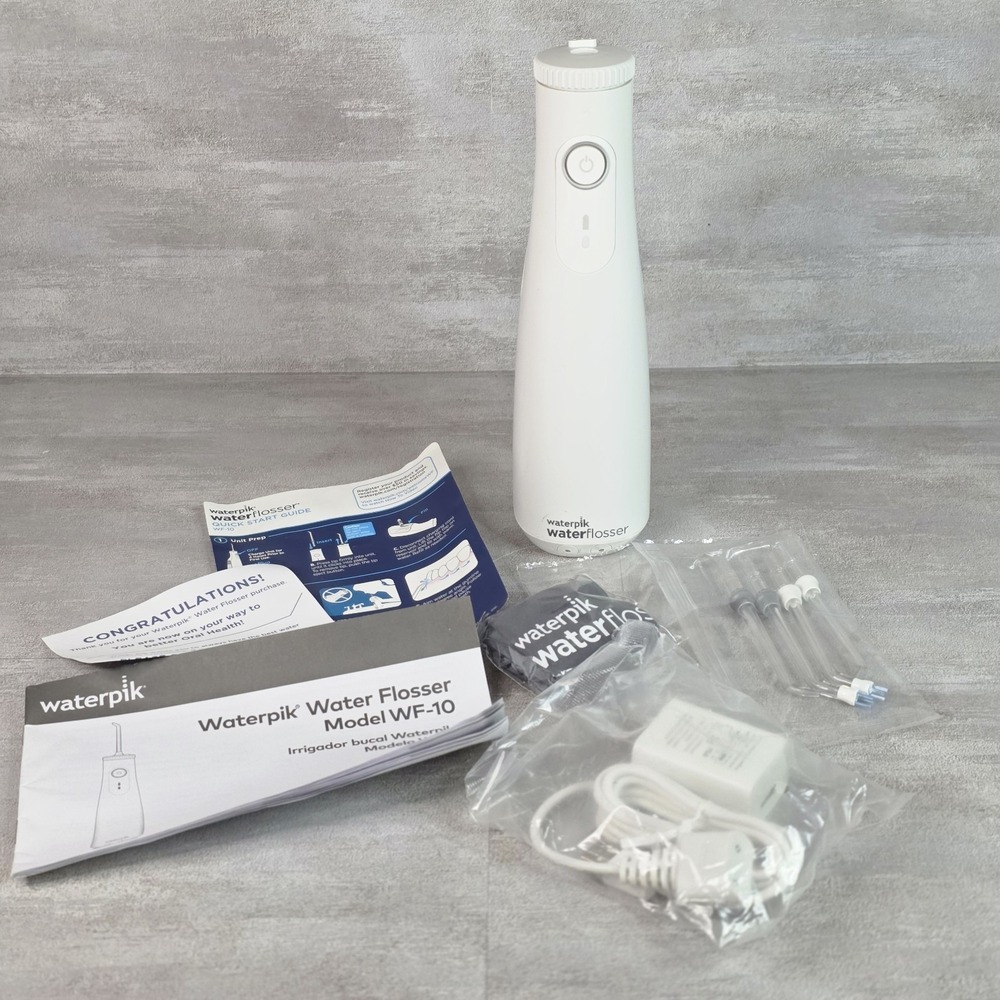 Waterpik Cordless Select Dental Jet Pick Pik Water Flosser WF-10W New Open Box